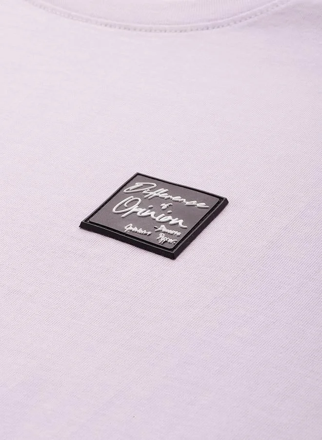 ديفيرينس أوف أوبينيون تيشيرت نسائي مطبوع كبير الحجم